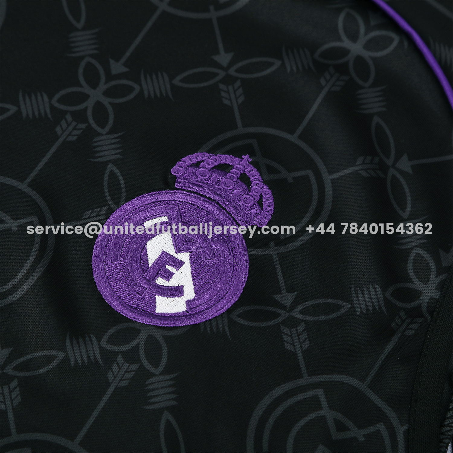 unitedfutballjersey-Real Madrid 25-26 Vest Training Set - Blue Edge Black Vest & Black Shorts