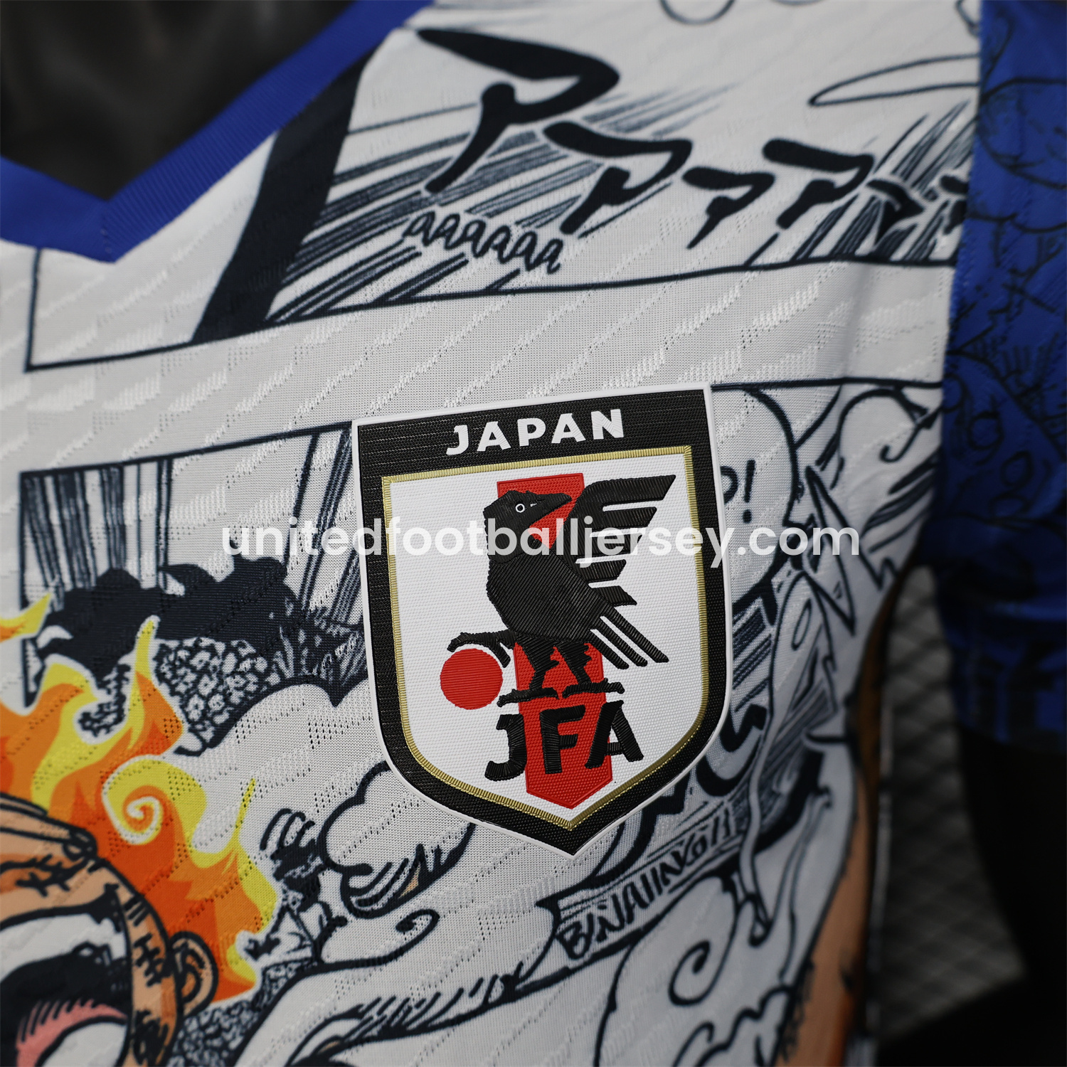unitedfutballjersey-Japan 25-26 Colorful Gear 5 Nika White Special Edition Jersey - Player Version