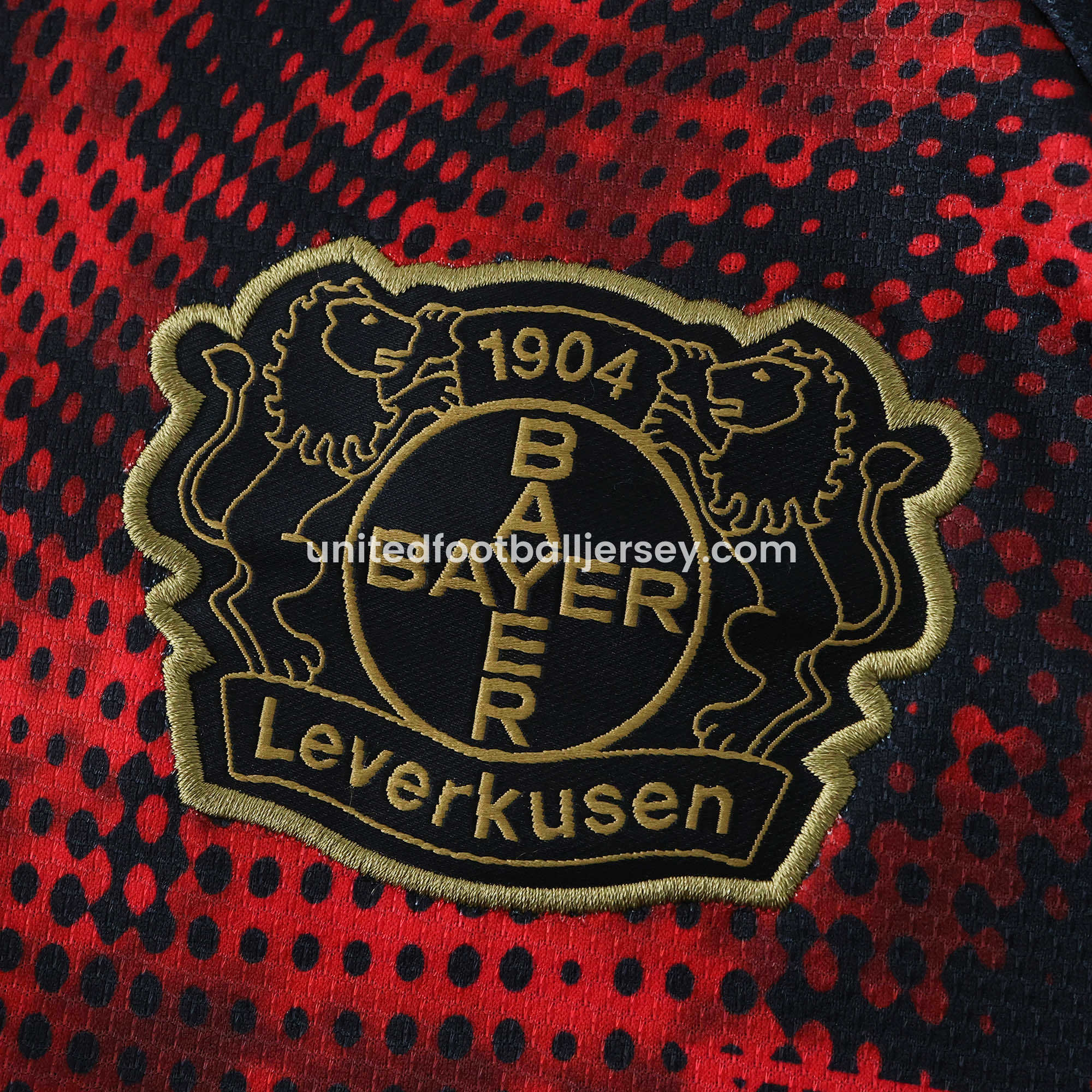 unitedfutballjersey-Bayer 04 Leverkusen 24-25 Red Concept Version Jersey - Fans Version
