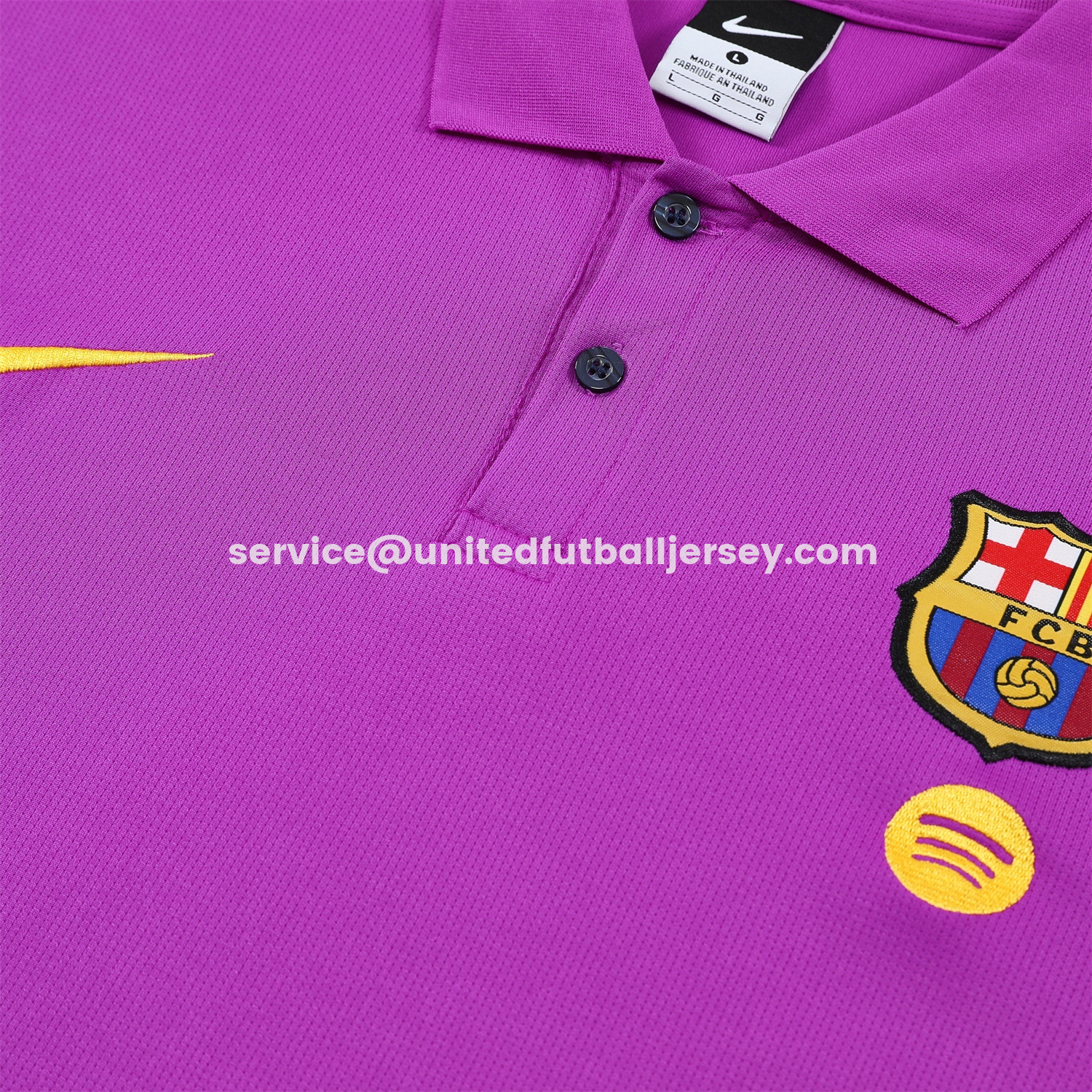unitedfutballjersey-Barcelona 25-26 POLO Short-Sleeve Training Set - Purple Top and Dark Blue Pants