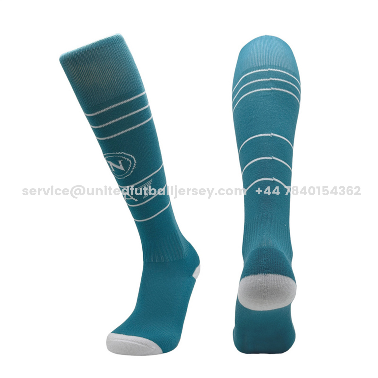 unitedfutballjersey-Napoli 25-26 Home Socks - Blue