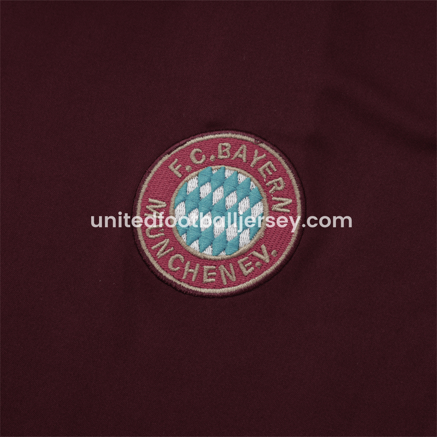 unitedfutballjersey-Bayern Munich 25-26 Throwback Trefoil Vest Training Set - Deep Red