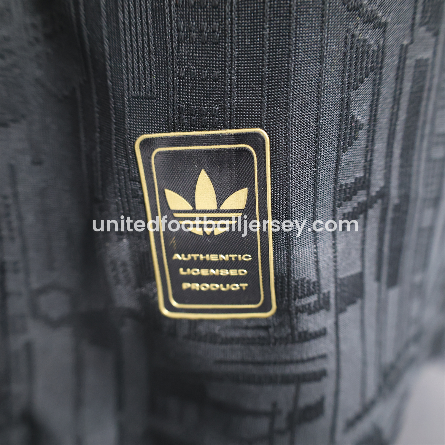 unitedfutballjersey-Arsenal 25-26 Black POLO Throwback Trefoil Jersey - Player Version