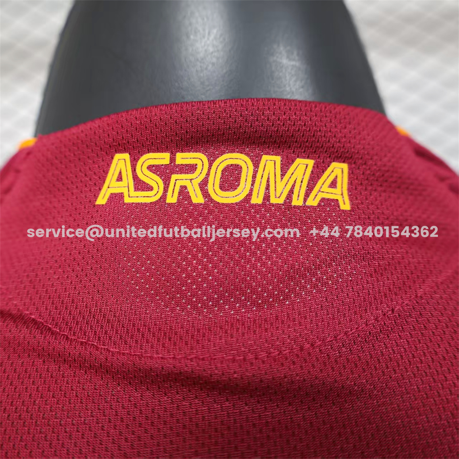 unitedfutballjersey-AS Roma 25-26 Home Unsponsored Jersey - Player Version