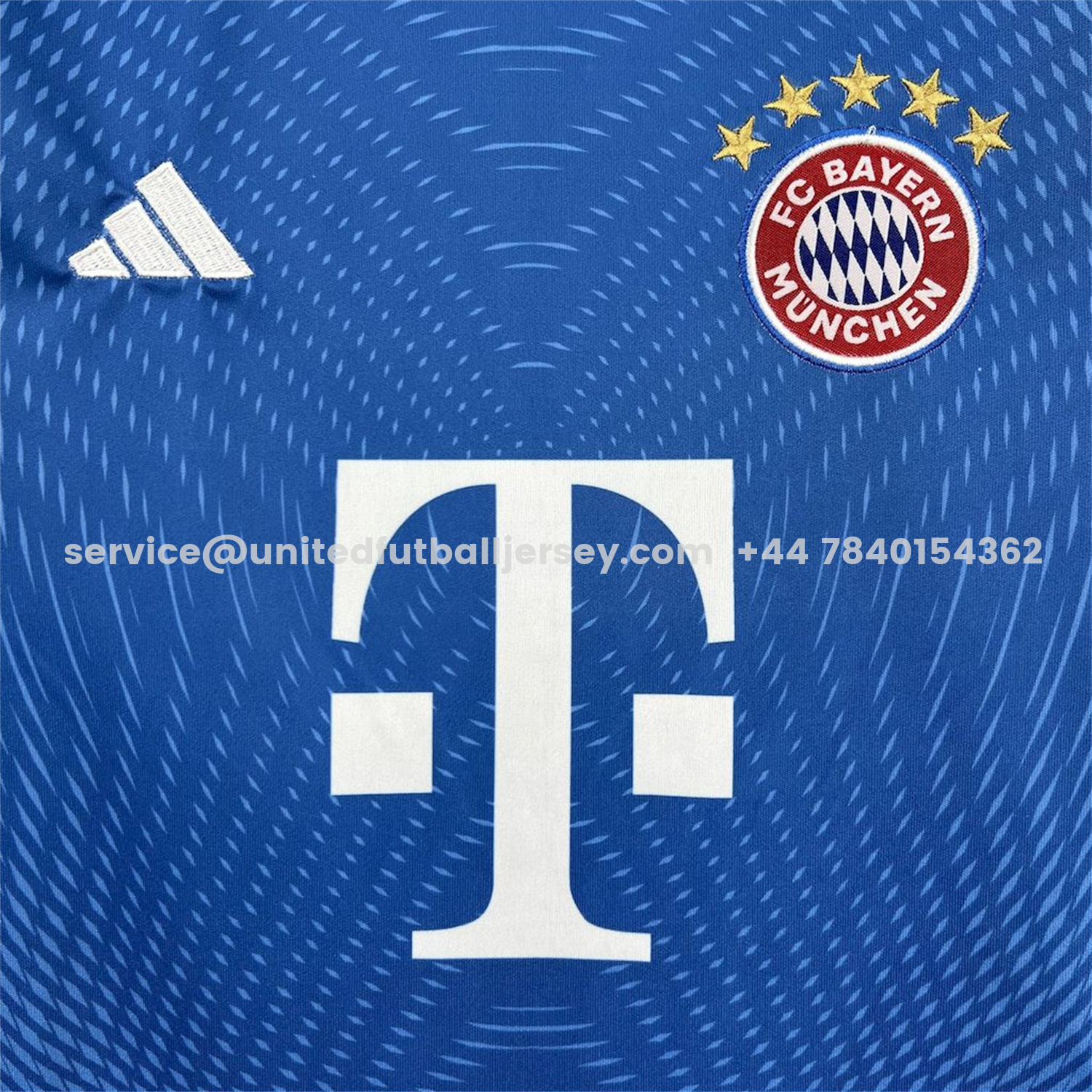 unitedfutballjersey-Bayern Munich 25-26 Blue Goalkeeper Kids Kit