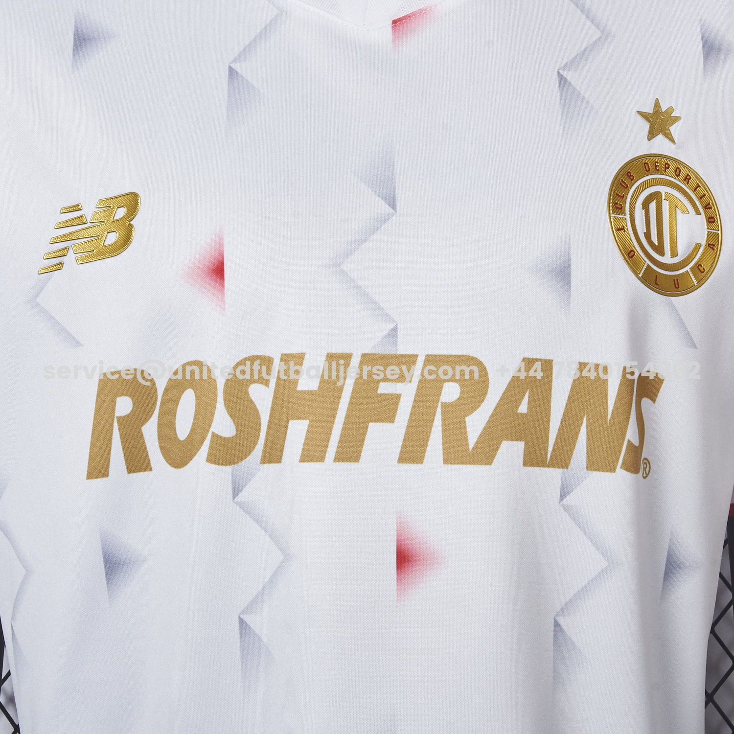 unitedfutballjersey-Toluca 25-26 Away White Jersey - Player Version