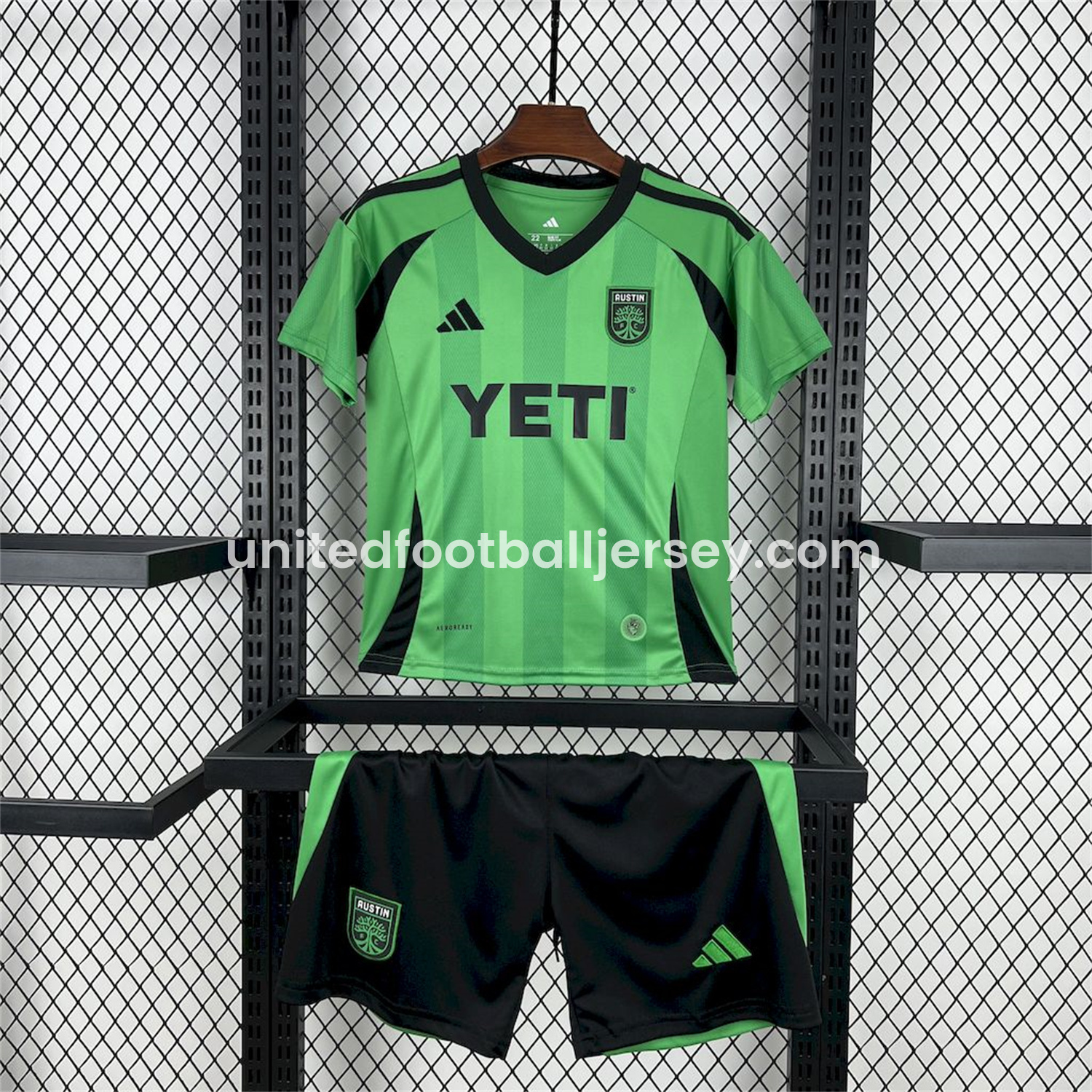 unitedfutballjersey-Austin 25-26 Home Kids Kit