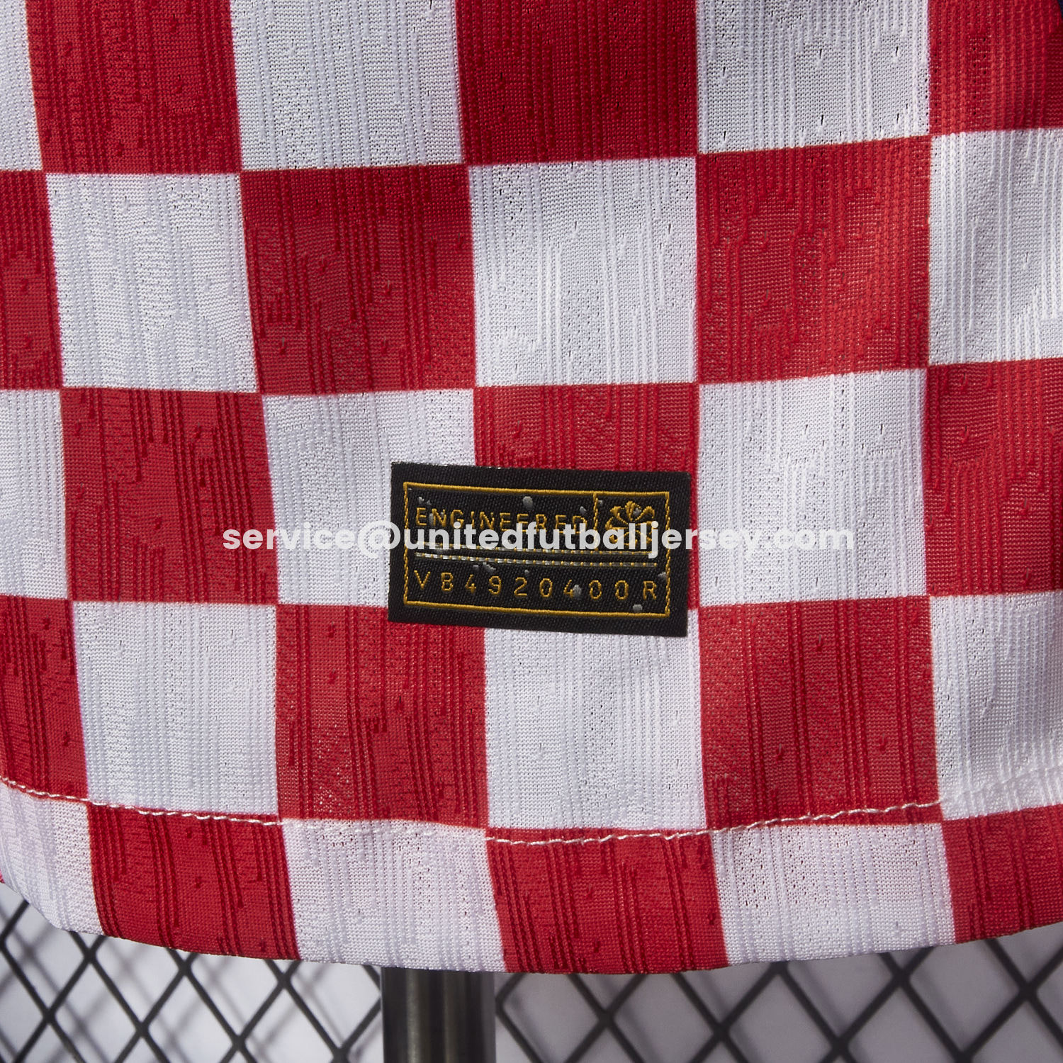 unitedfutballjersey-Croatia 2026 Home Jersey - Player Version