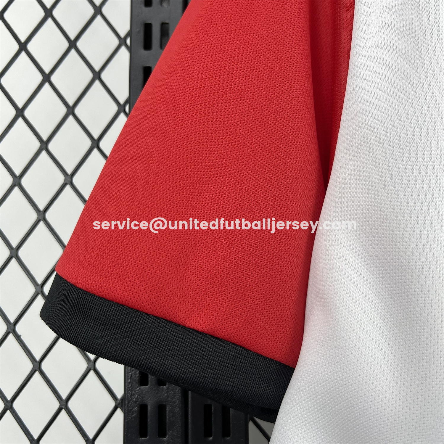 unitedfutballjersey-Benfica 25-26 Red Sleeves White Special Jersey - Fans Version