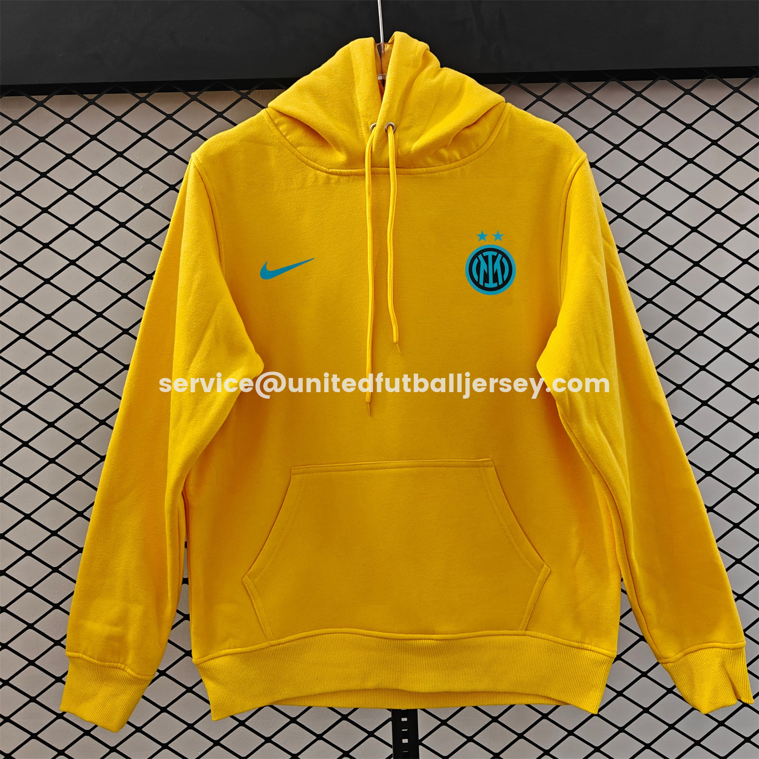 unitedfutballjersey-Inter Milan 25-26 Third Blue Icon Unisex Pullover Hoodie