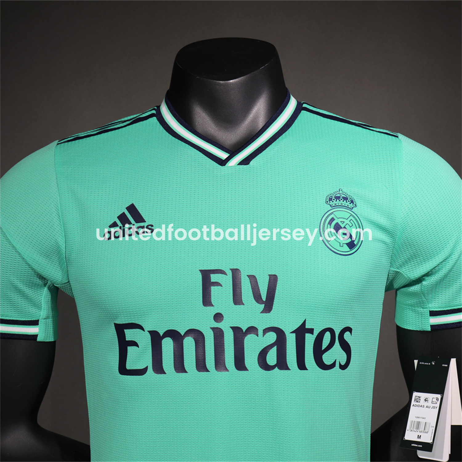 unitedfutballjersey-Retro Real Madrid 2019-20 Third Jersey - Player Version