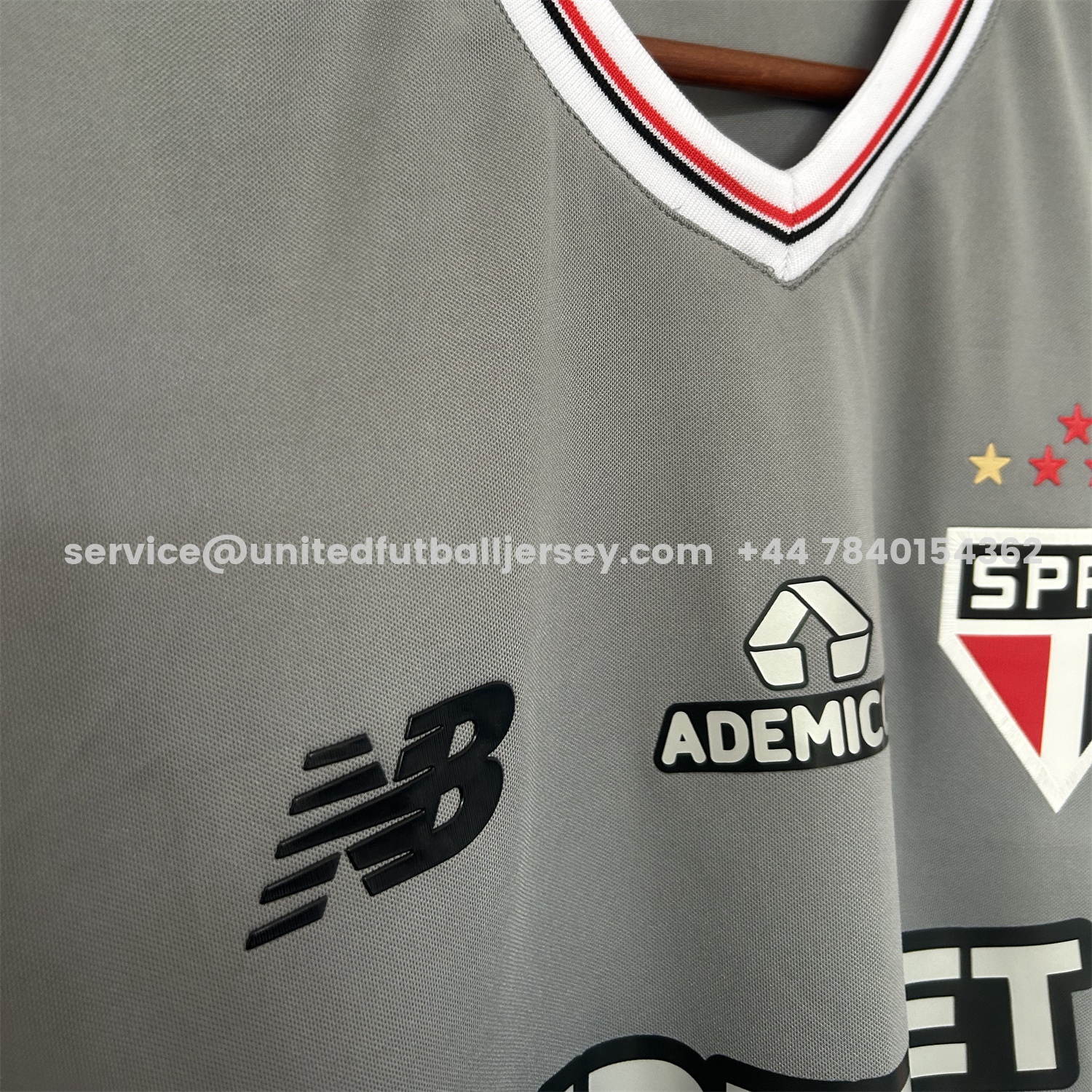unitedfutballjersey-Sao Paulo 25-26 Grey Special Jersey - Fans Version
