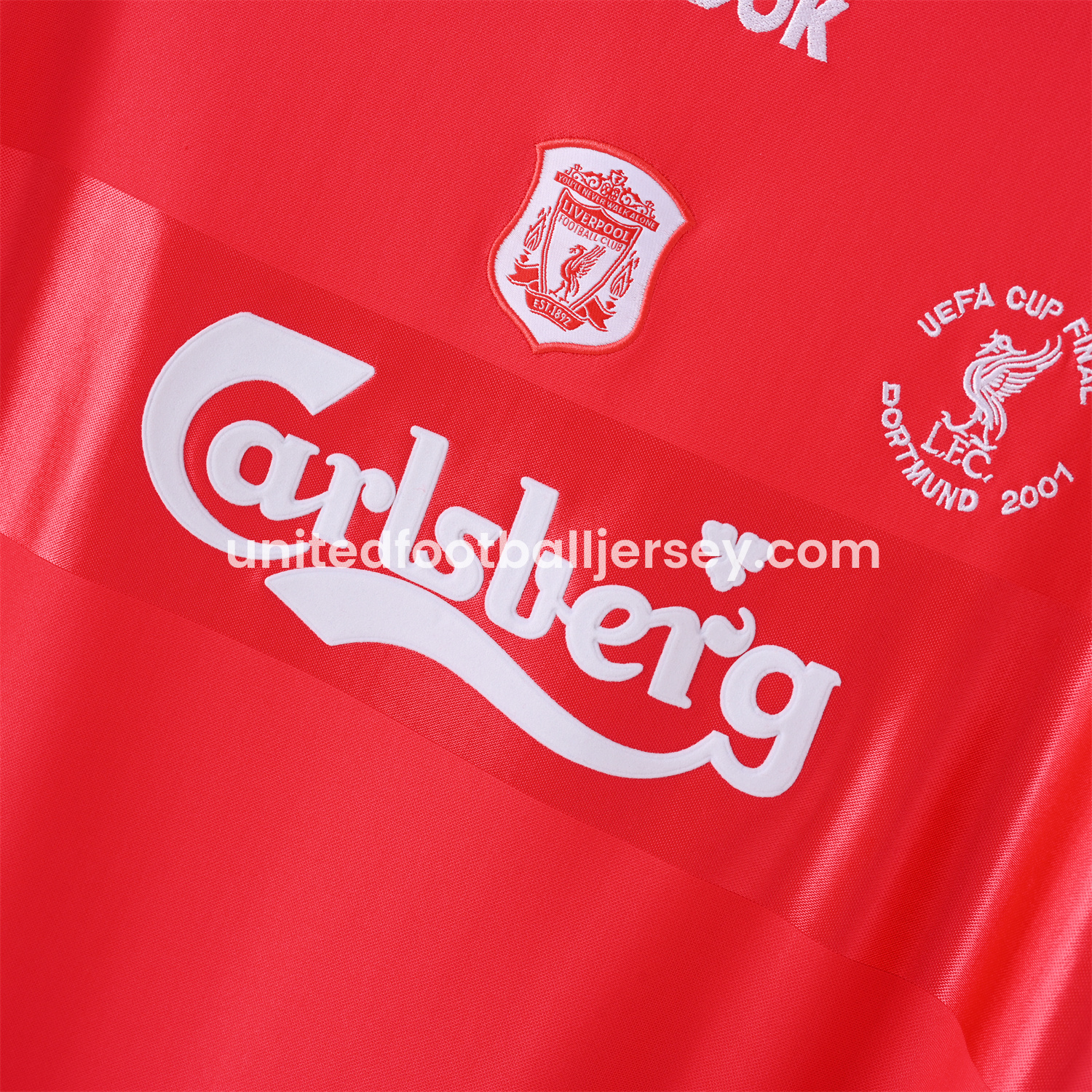 unitedfutballjersey-Retro Liver.pool 2000-01 Home Jersey