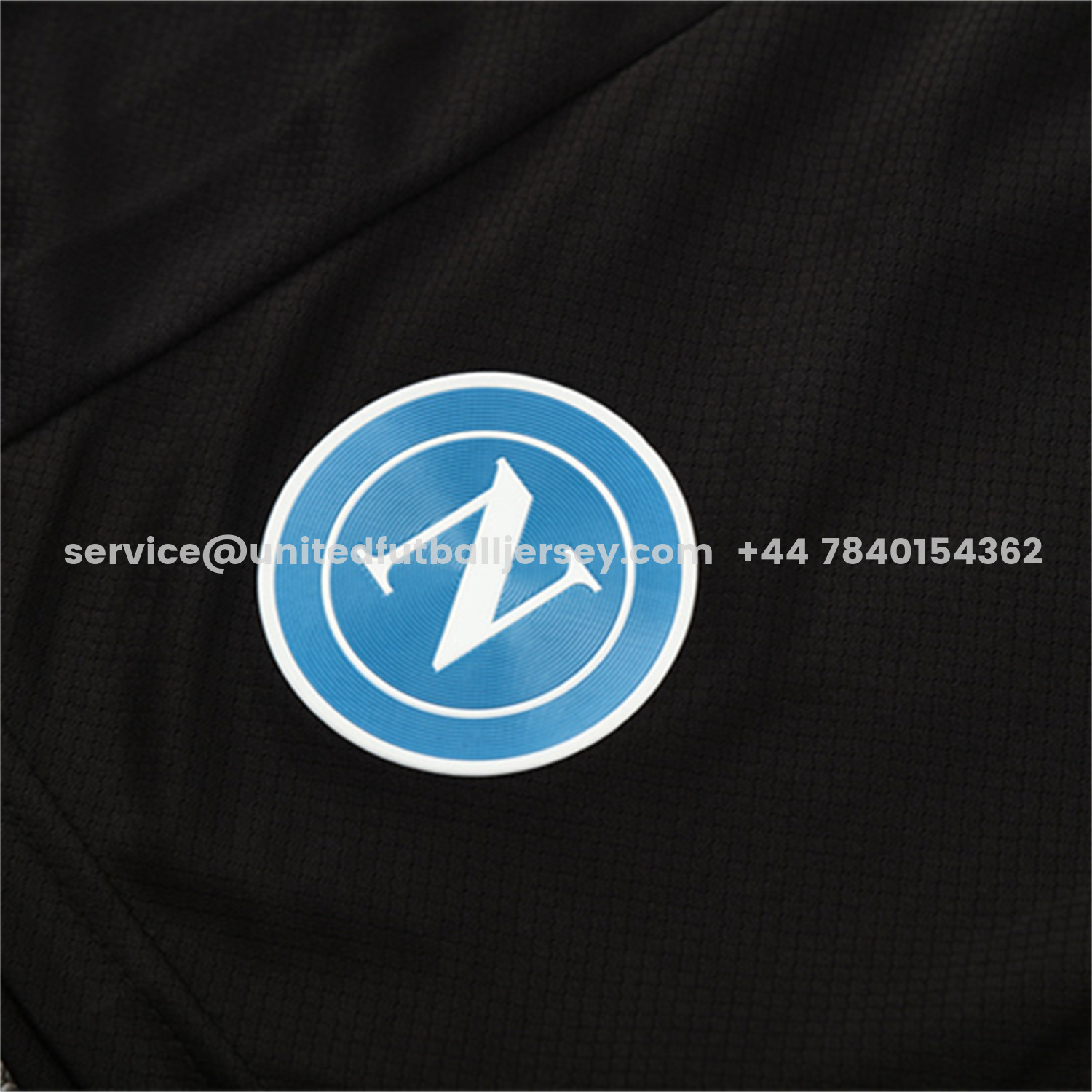 unitedfutballjersey-Napoli 25-26 Short-Sleeve Training Set - Gray Mecha Top & Black Shorts