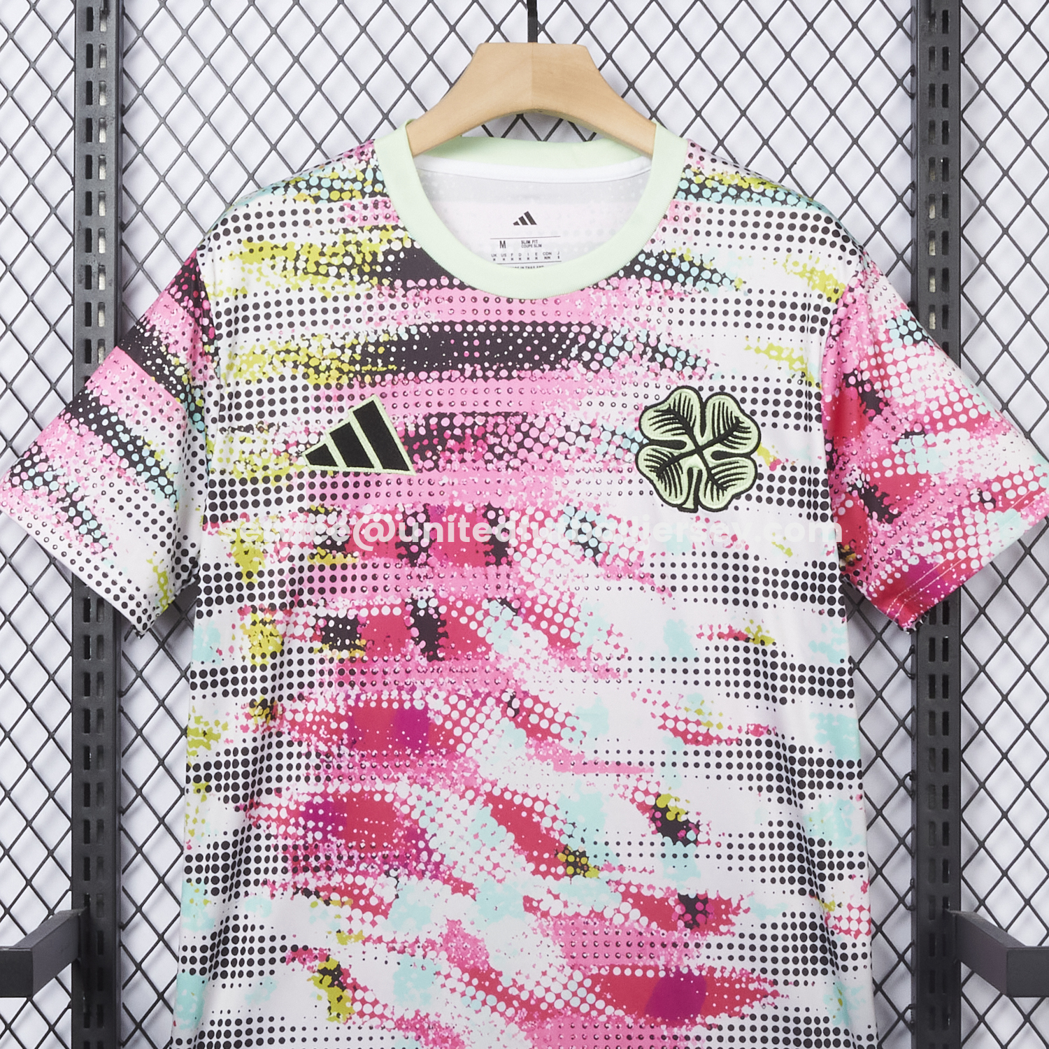 unitedfutballjersey-Celtic 25-26 Pink And Grey Special Jersey - Fans Version