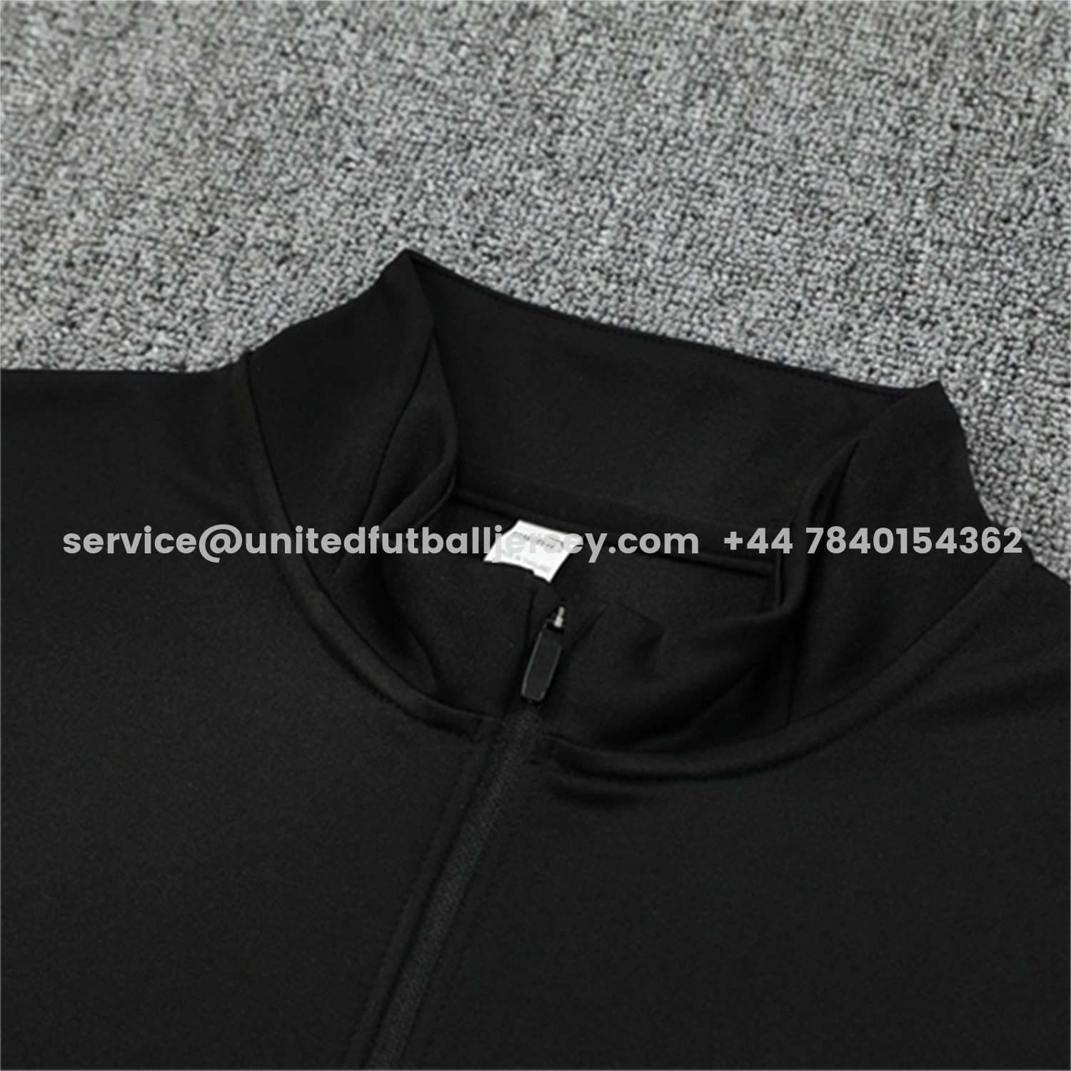 unitedfutballjersey-Manchester City 25-26 Kids Long Sleeve Training Set - Black Top & Black Pants