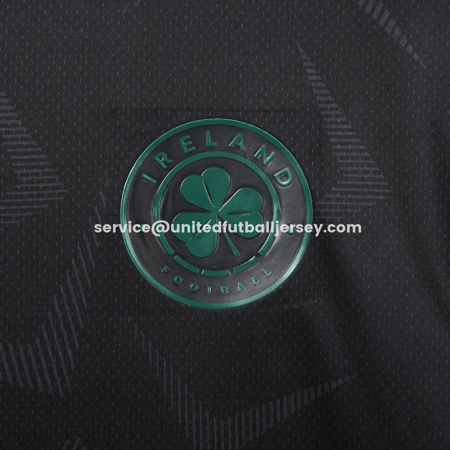 unitedfutballjersey-Ireland 2026 Stealth Black Special Jersey - Fans Version