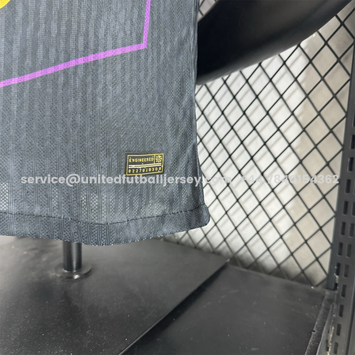 unitedfutballjersey-Barcelona 25-26 Purple Mamba Snake Black Special Jersey - Player Version