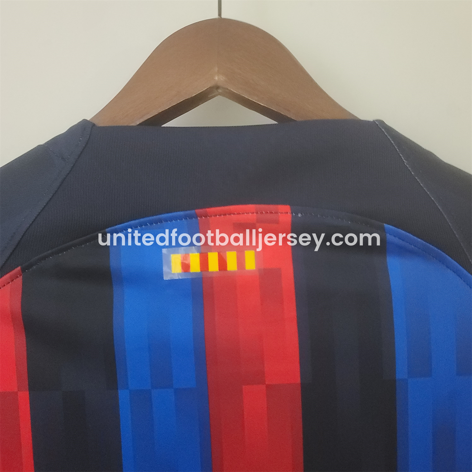 unitedfutballjersey-Retro Barcelona 22-23 Owl Sponsor Home Jersey