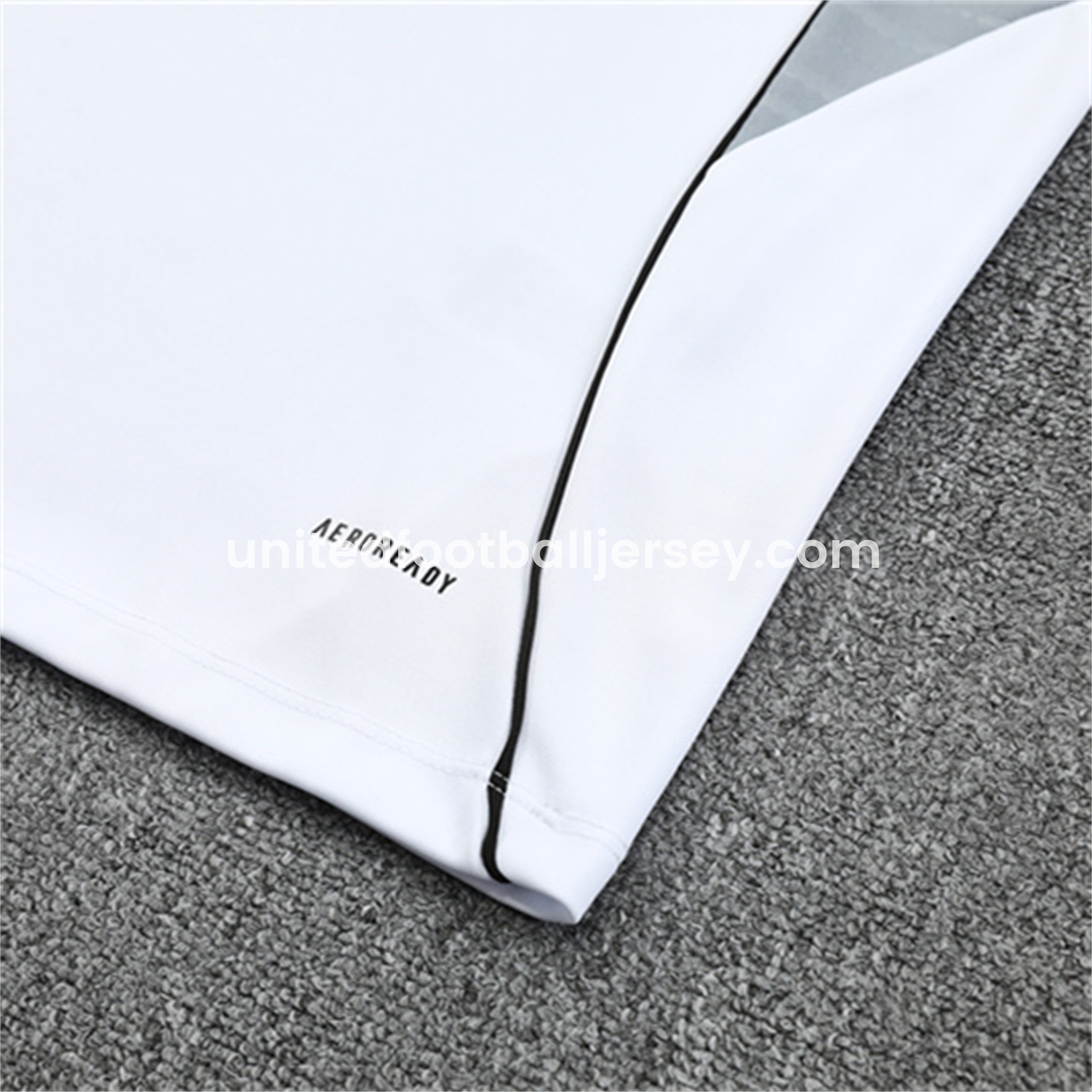 unitedfutballjersey-INT M.A.M 25-26 Kid Long Sleeves Training Set - White Top & Black Pants