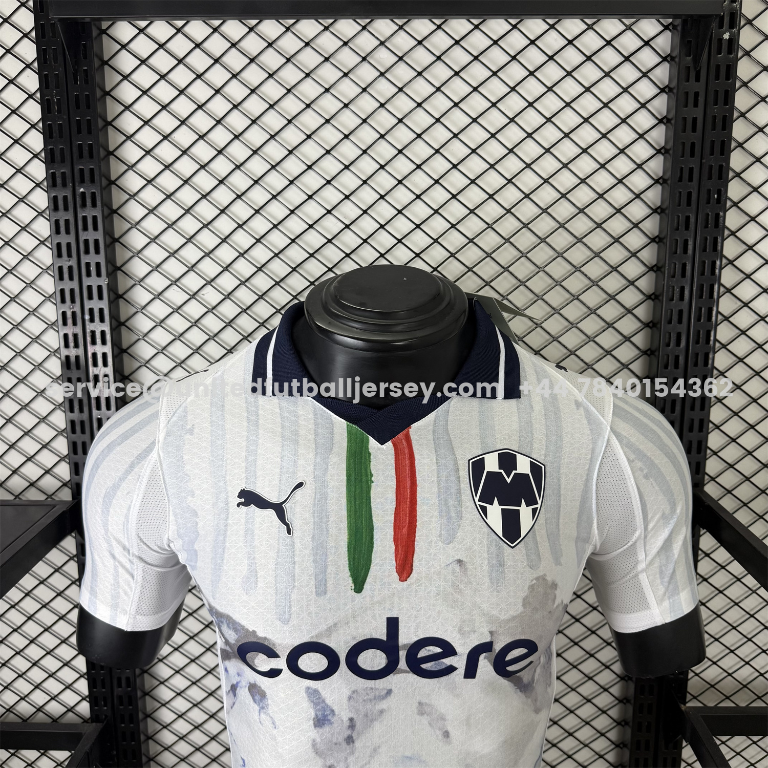 unitedfutballjersey-Rayados Monterrey 25-26 Club World Cup Away White Jersey - Player Version