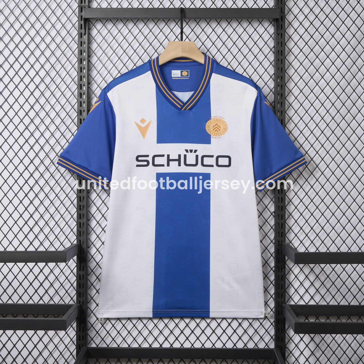 unitedfutballjersey-Arminia Bielefeld 24-25 120th Anniversary Jersey - Fans Version