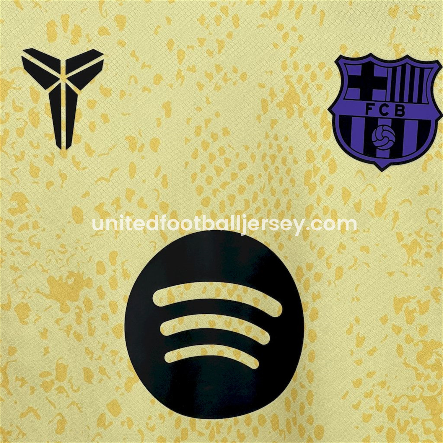 unitedfutballjersey-Barcelona 24-25 KOBE Co-branded Jersey - Fans Version