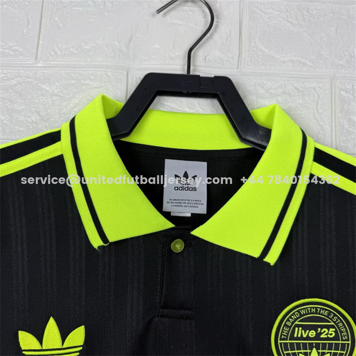 unitedfutballjersey-Bohemian 25-26 Oasis Originals Tour Black And Green Jersey - Fans Version