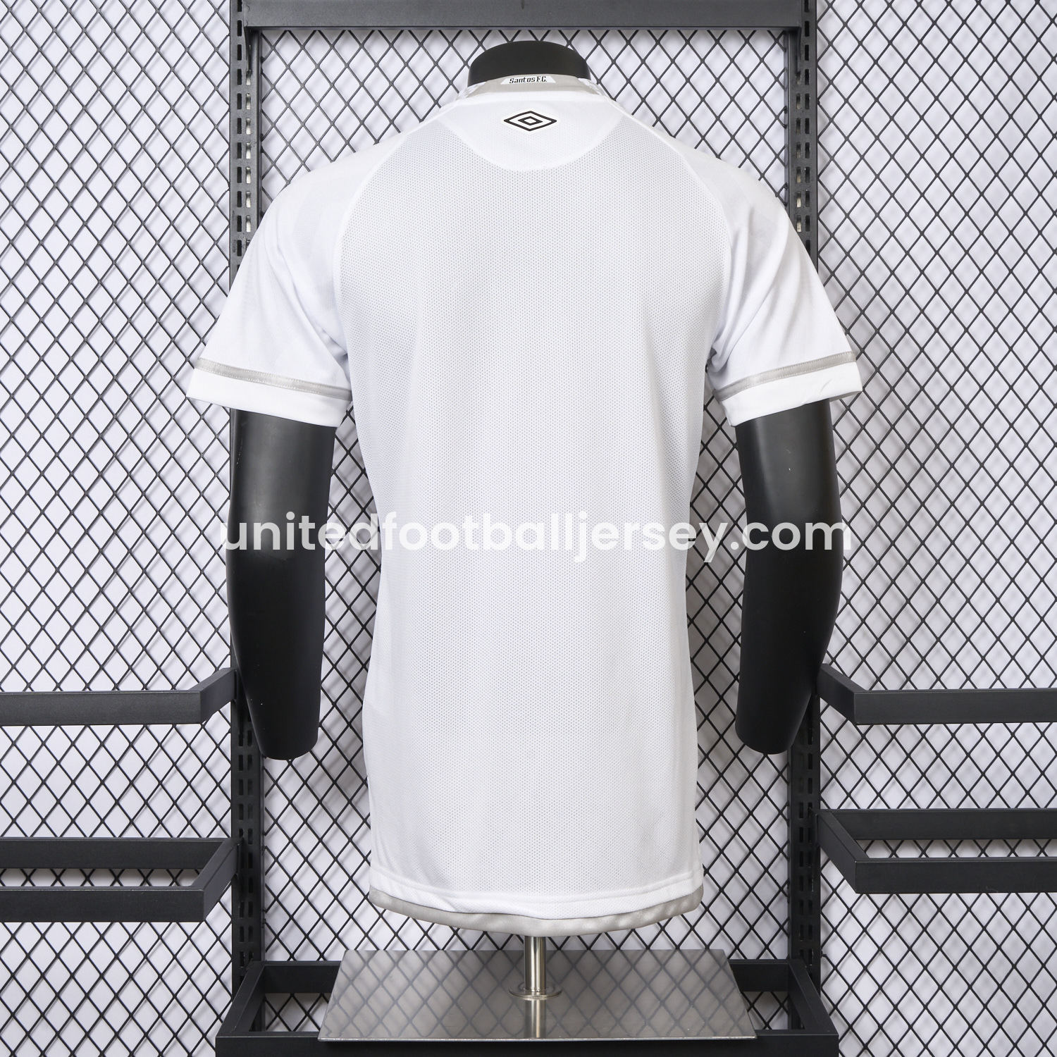 unitedfutballjersey-Santos 2025-26 Home Unsponsored Jersey - Player Version