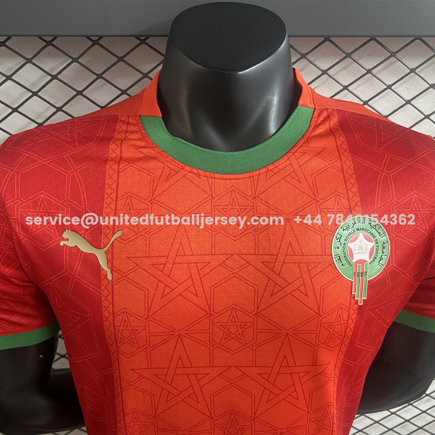 unitedfutballjersey-Morocco 2026 Home Jersey - Player Version
