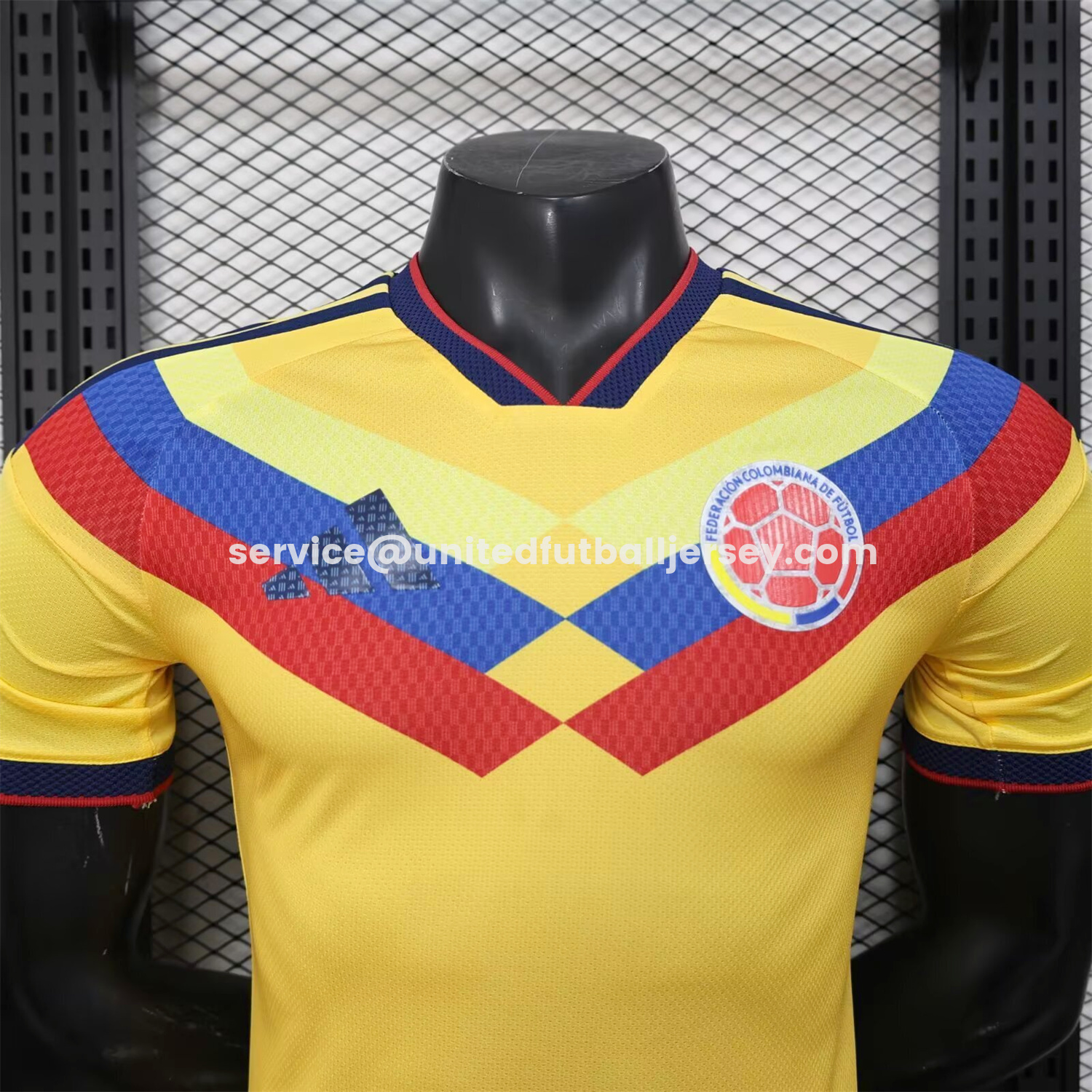 unitedfutballjersey-Colombia 2026 Shoulder Stripes Special Jersey - Player Version