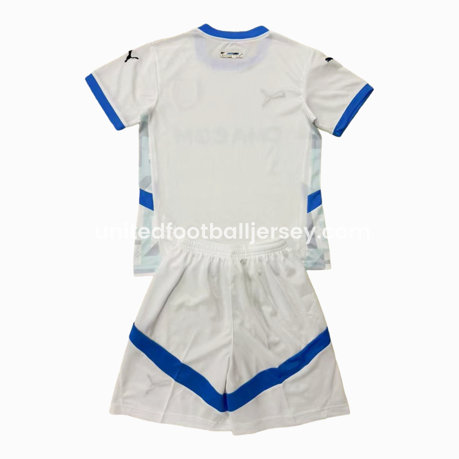 unitedfutballjersey-Marseille 24-25 Home Kids Kit