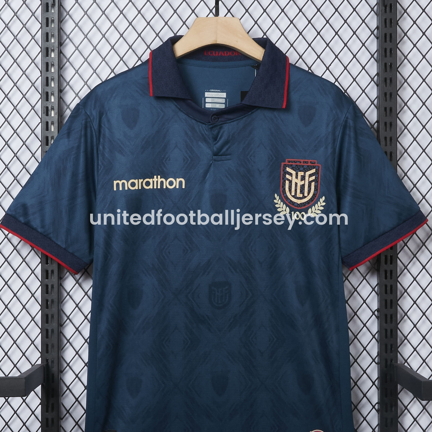 unitedfutballjersey-Ecuador 2025 Centenary Away Jersey - Fans Version