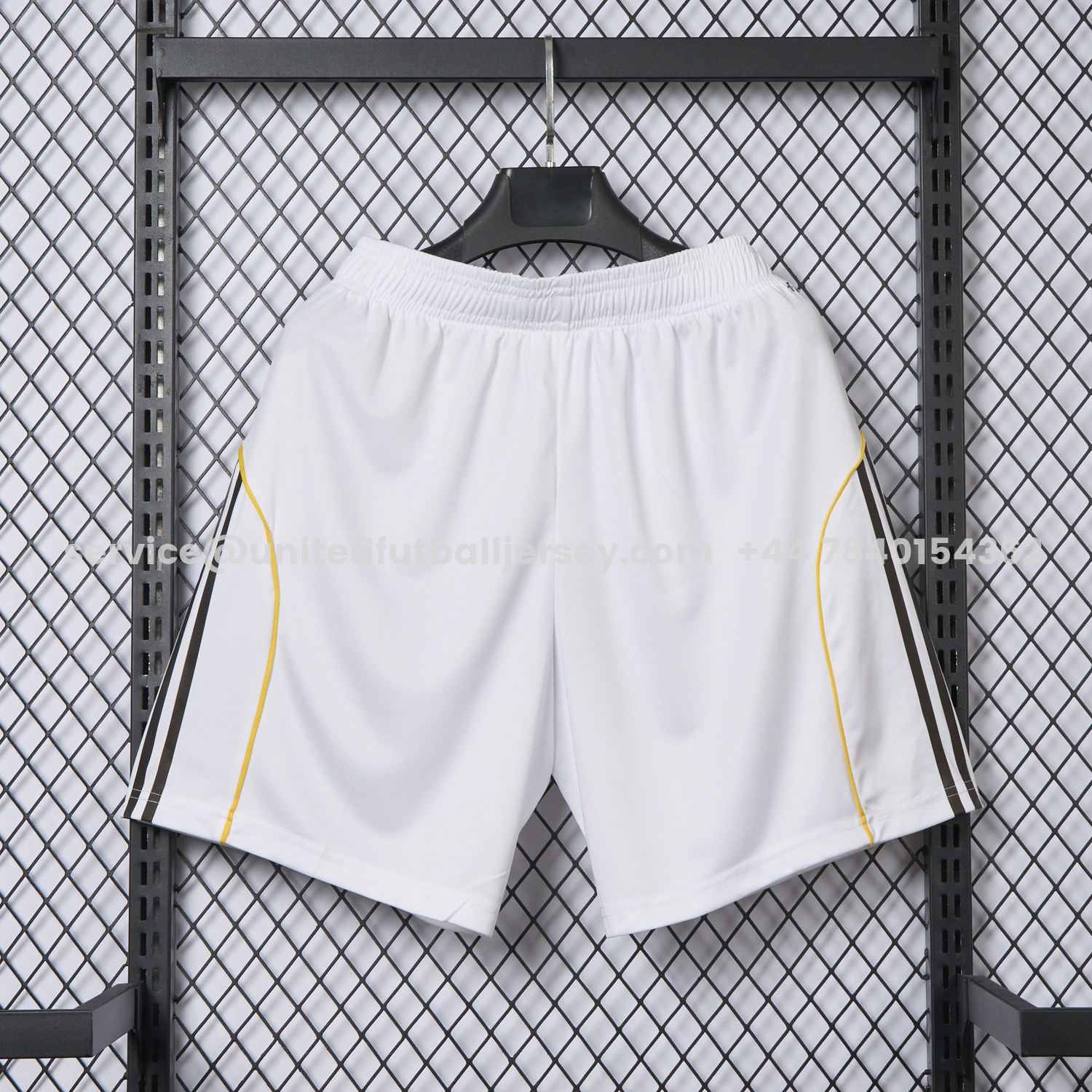 unitedfutballjersey-Real Madrid 25-26 Home White Shorts - Player Version