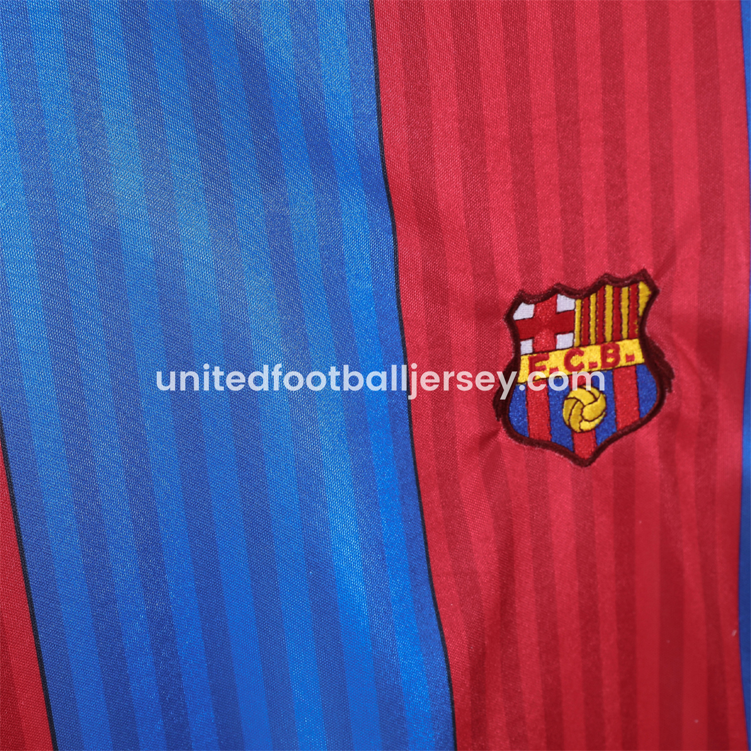 unitedfutballjersey-Retro Barcelona 1989-92 Home Jersey