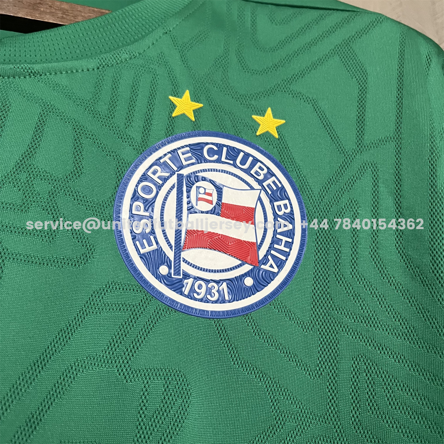 unitedfutballjersey-Bahia 25-26 Green Training Jersey - Fans Version