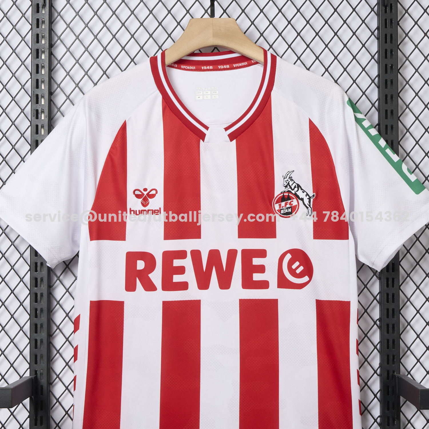 unitedfutballjersey-Köln 25-26 Home Jersey - Fans Version