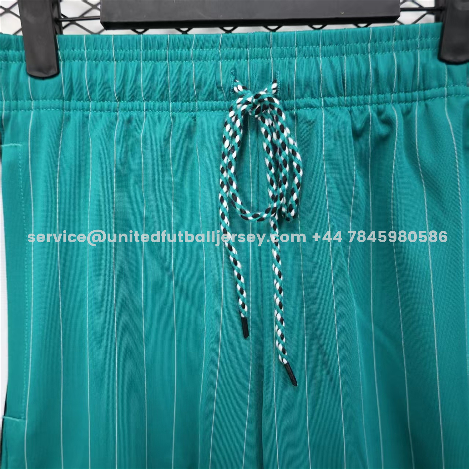 unitedfutballjersey-Liver.pool 25-26 Trefoil Cyan Travel Shorts - Player Version