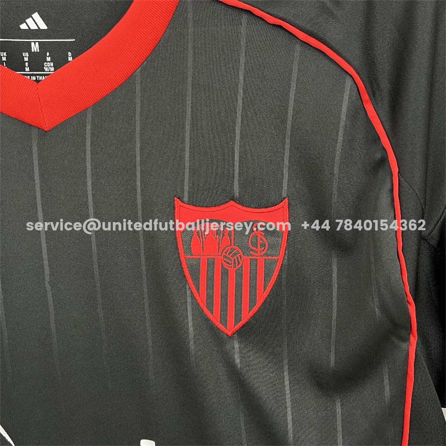 unitedfutballjersey-Sevilla 25-26 Third Black Jersey - Fans Version