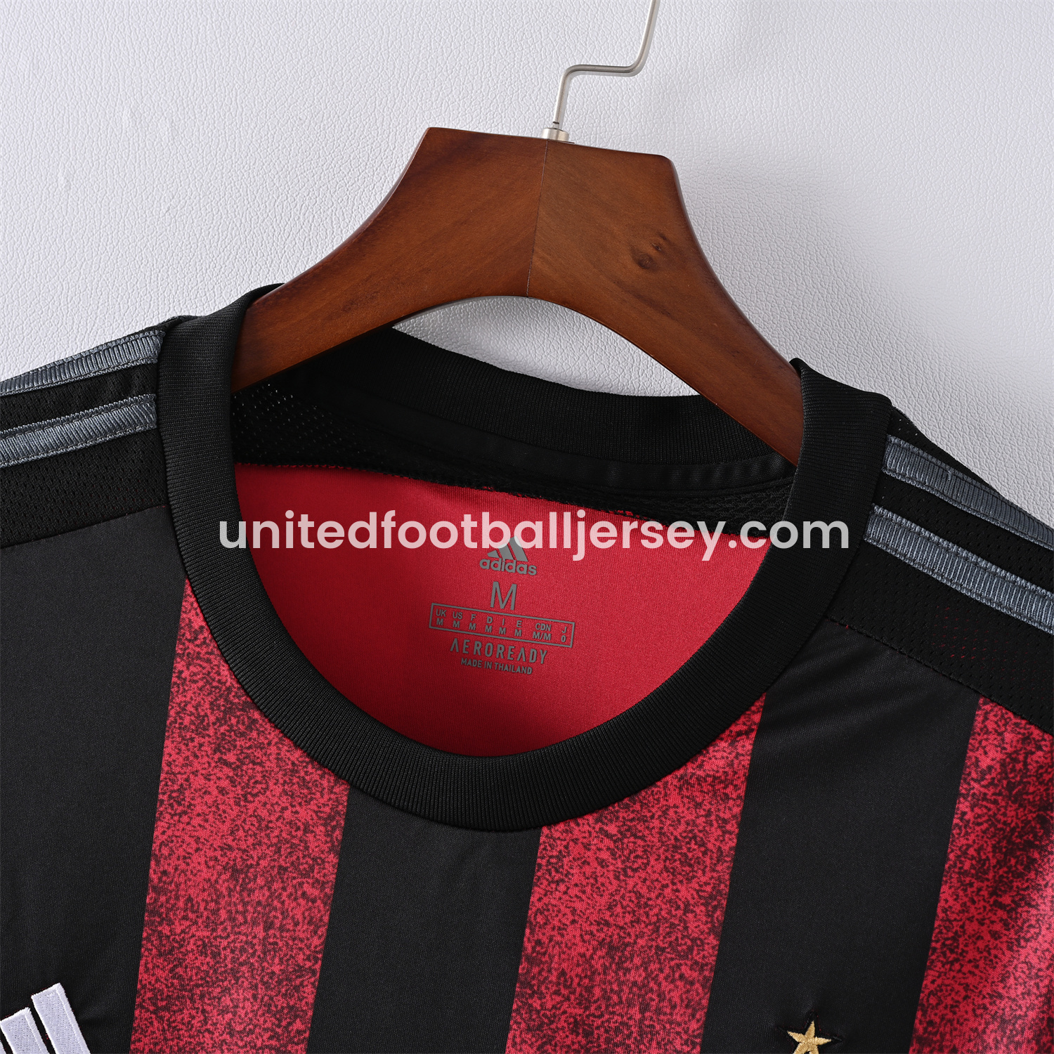 unitedfutballjersey-Retro AC Milan 2015-16 Home Jersey