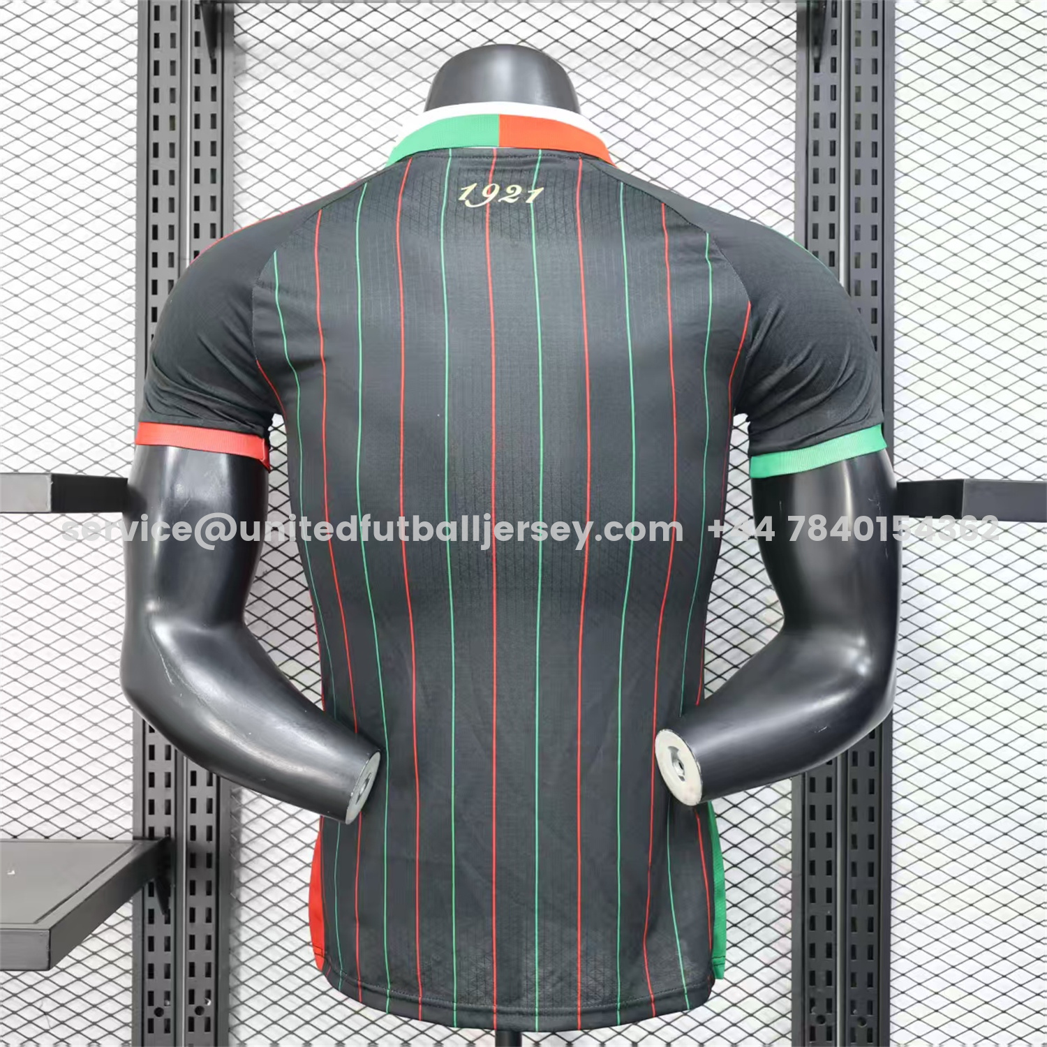 unitedfutballjersey-Club Deportivo Palestino Palestine 25-26 Black Special Jersey - Player Version