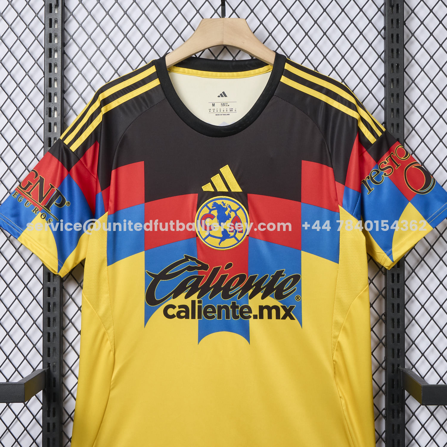 unitedfutballjersey-Club América 25-26 Home Yellow Jersey - Fans Version
