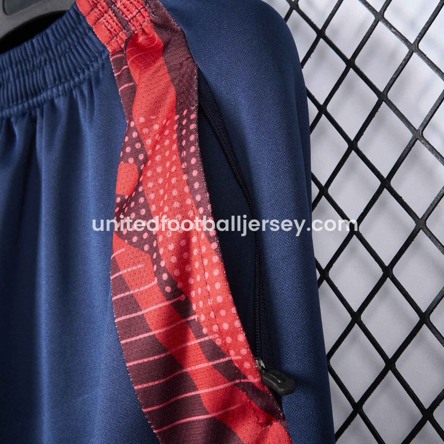 unitedfutballjersey-Olympique Lyonnais Lyon 24-25 Navy Blue Training Pants - Player Version