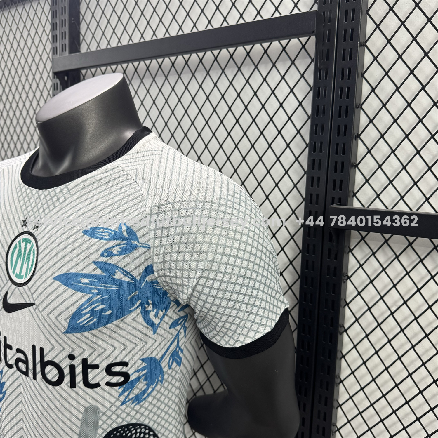 unitedfutballjersey-Inter Milan 25-26 Black Snake Special White Jersey - Player Version