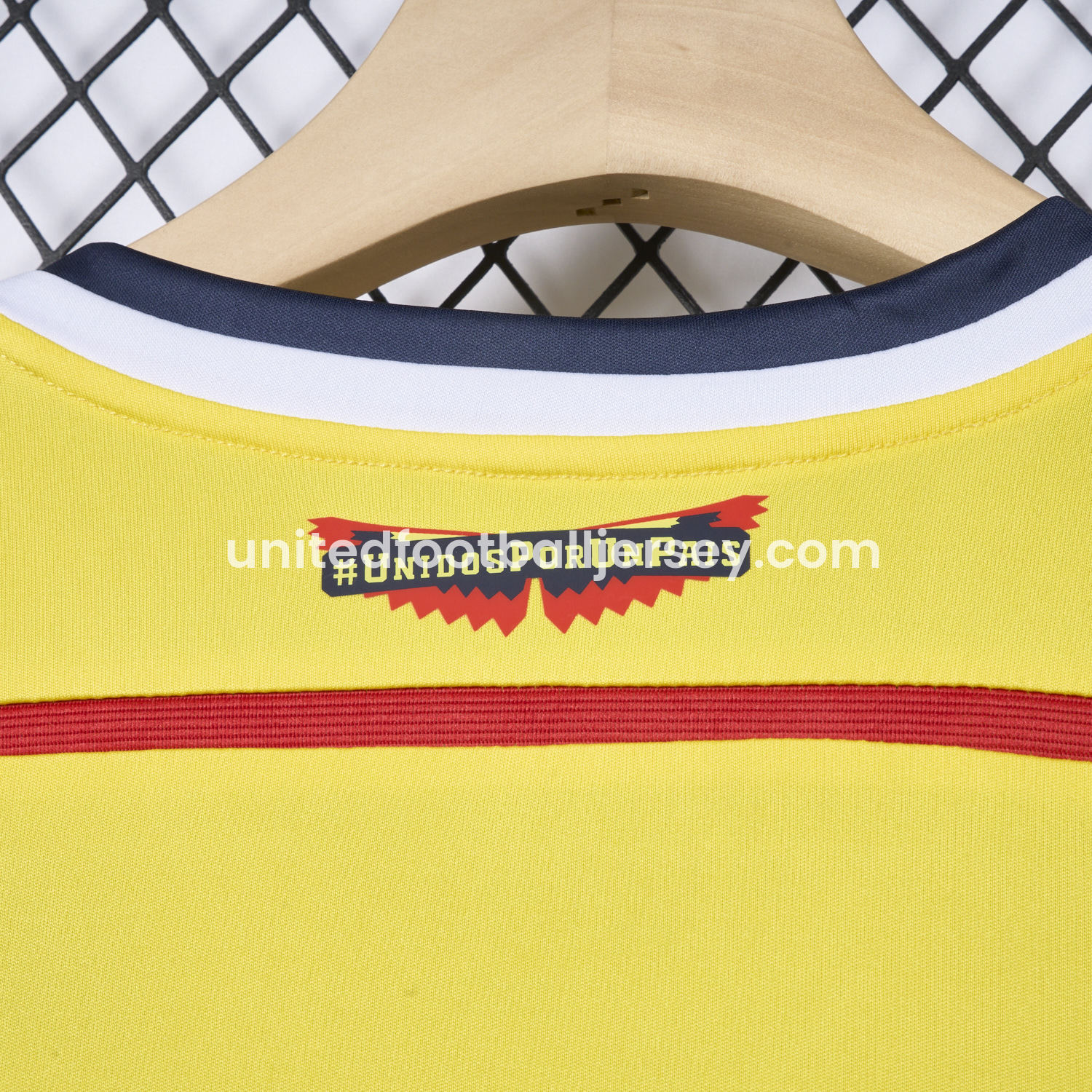 unitedfutballjersey-Retro Colombia 2014 Home Jersey
