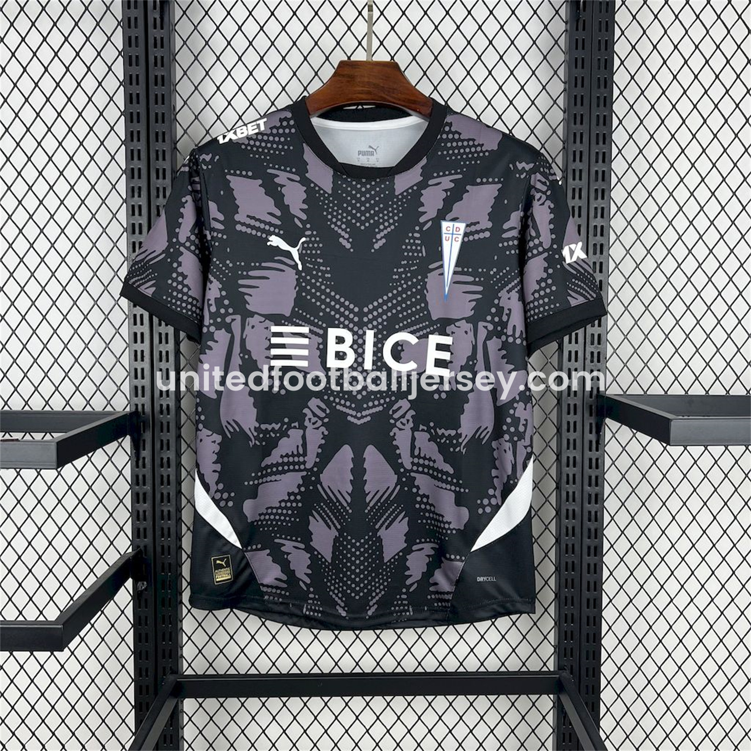 unitedfutballjersey-Universidad Católica del Chile 2025 Black GK Goalkeeper Jersey - Fans Version