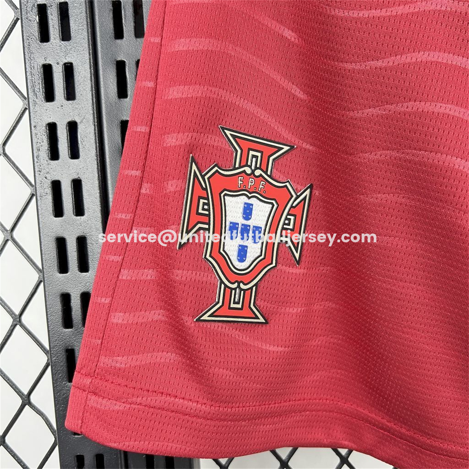 unitedfutballjersey-Portugal 2026 Home Red Shorts - Fans Version