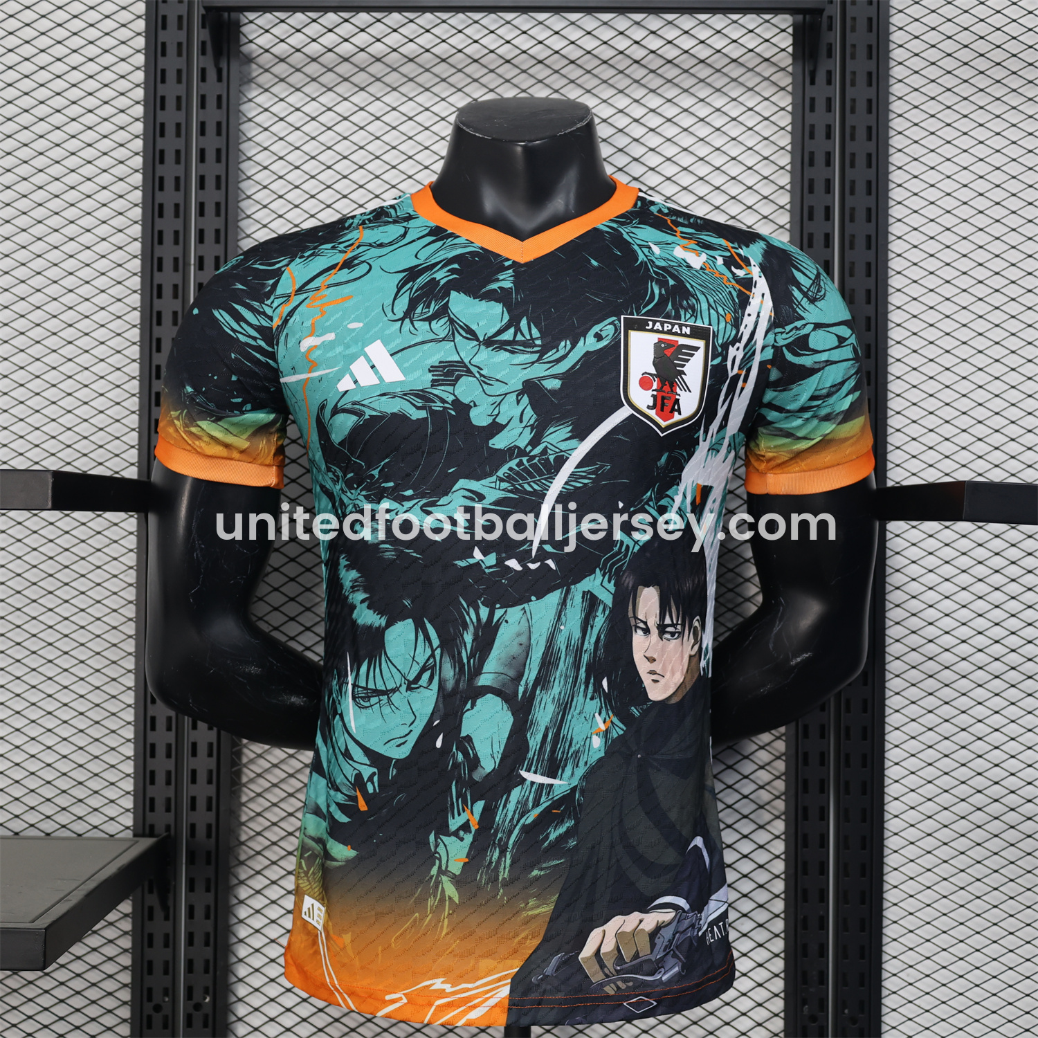unitedfutballjersey-Japan 25-26 Levi Ackerman Special Edition Jersey - Player Version