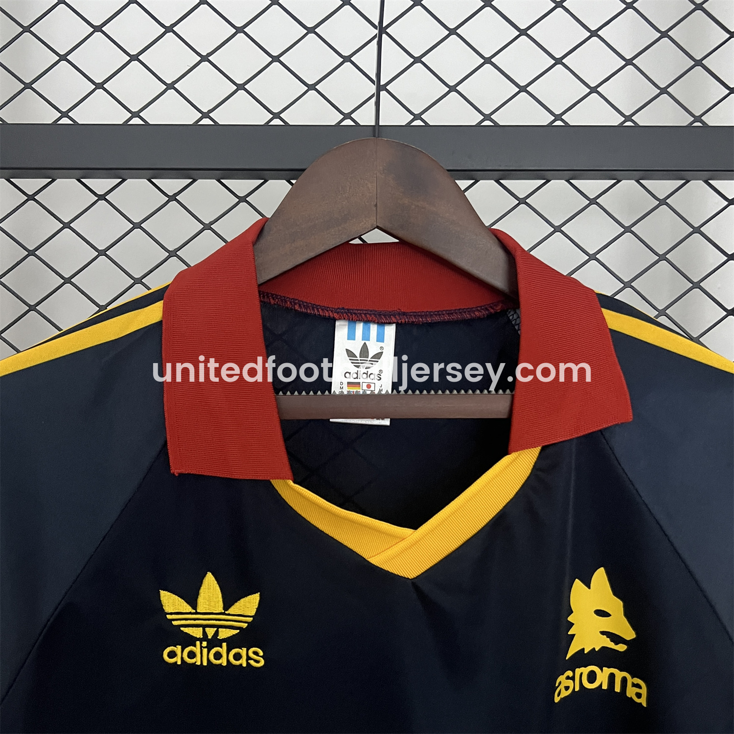 unitedfutballjersey-Retro Roma 1991-92 Third Jersey
