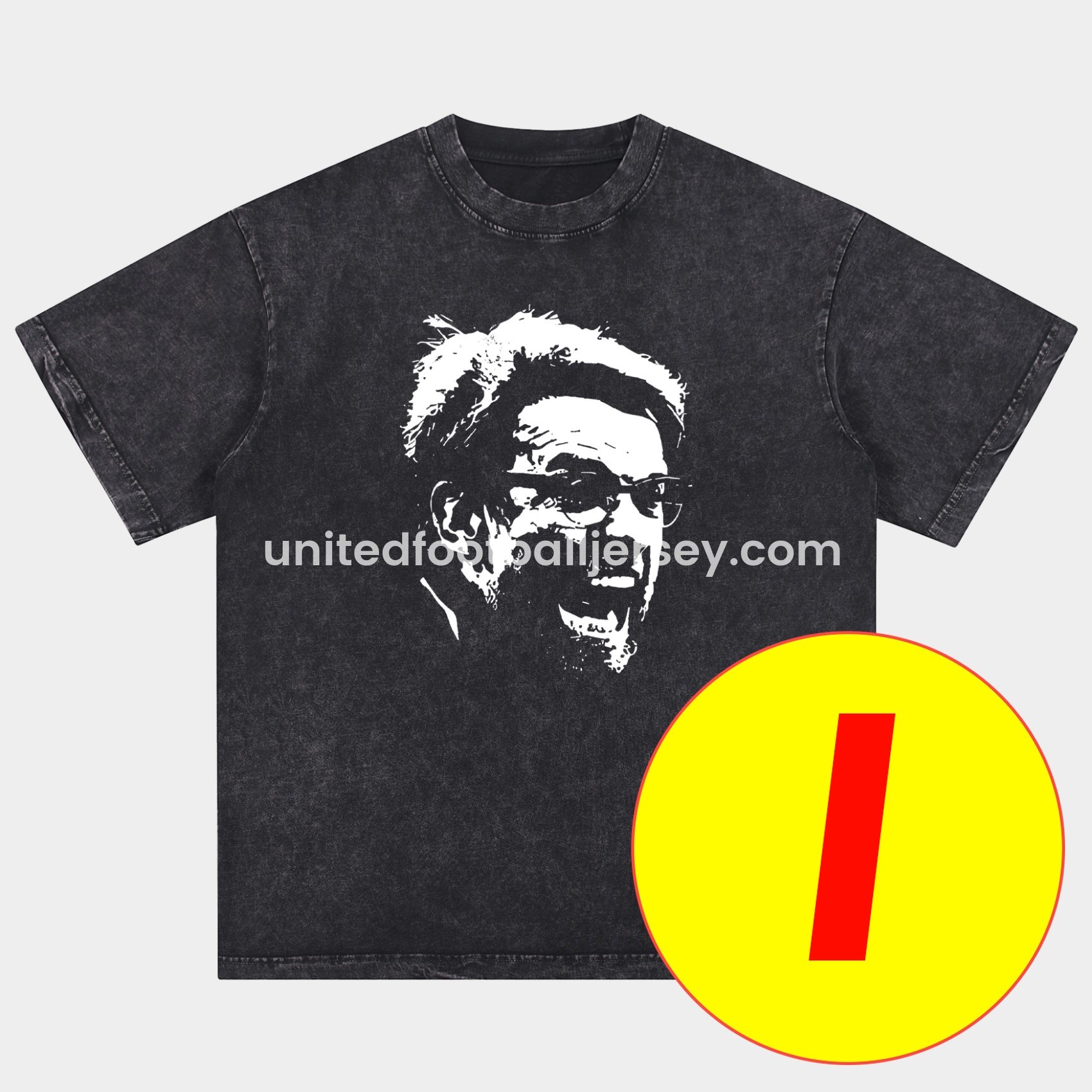 unitedfutballjersey-Dortmund Oversized Washed T-Shirt